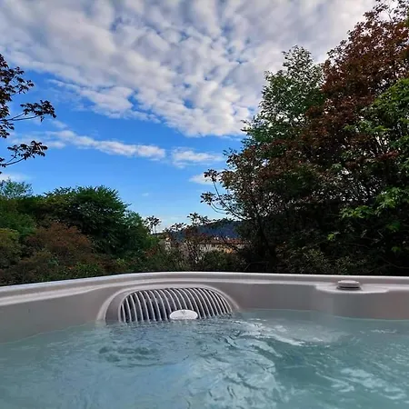 La Casa Rosa Di Segusino With Jacuzzi In Garden